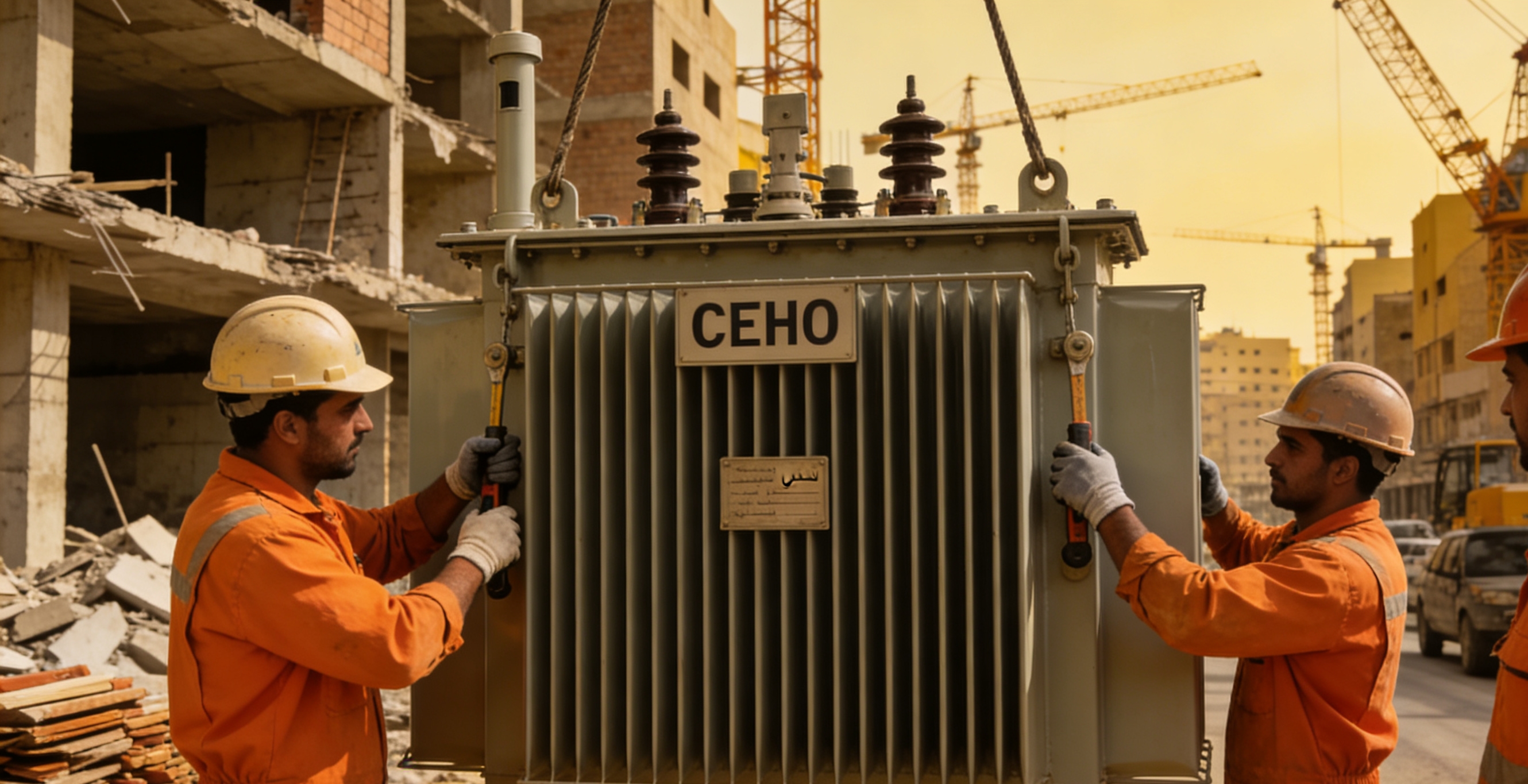 CEHO Power Transformers: Ο πιο αξιόπιστος βασικός εξοπλισμός για την ανακατασκευή του δικτύου της Μέσης Ανατολής
